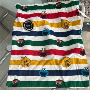 HBC Sesame Street Stripe Drawstring Skirt - Multicolor Characters